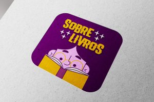 Logo para clube de livros ou leitura